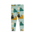 LINDEX Animal Green Girls Cotton Legging