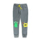 LITTLE KIDS Monster Grey Boys Cotton Terry Trouser