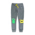 LITTLE KIDS Monster Grey Boys Cotton Terry Trouser