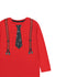 LITTLE KIDS Tie Print Red Boys Cotton T shirt