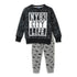 LUPILU City Life Black Boys Cotton 2 Piece Set