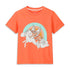 MANGO Glitter Unicorn Pink Girls Premium Cotton T shirt