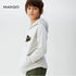 MANGO Football Boots Grey Boys Cotton Terry Hoodie