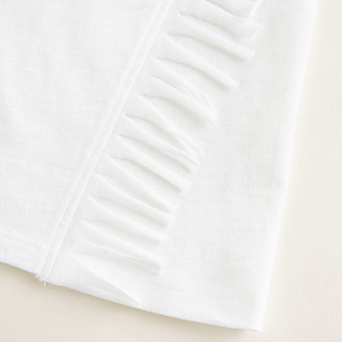 MANGO White Girls Cotton Tank Top