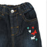 MAX Embroidery Butterfly Blue Girls Denim Jeans