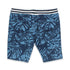 MAYORAL All Over Leaf Elastic Blue Boys Cotton Shorts
