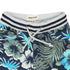 MAYORAL All Over Leaf Flower Elastic Blue Boys Cotton Shorts