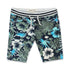 MAYORAL All Over Leaf Flower Elastic Blue Boys Cotton Shorts