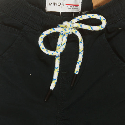 MINOTI Blue Boys Cotton Pant