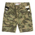 MINOTI Camouflage Print Green Boys Cotton Denim Shorts