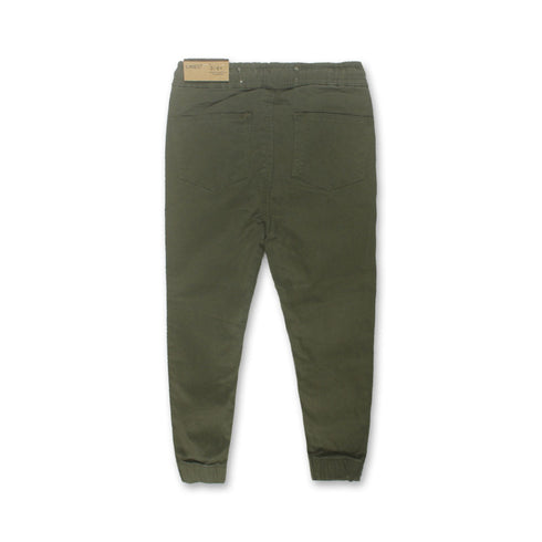MINOTI Dark Green Boys Cotton Pant