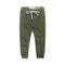 MINOTI Dark Green Boys Cotton Pant