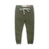 MINOTI Dark Green Boys Cotton Pant
