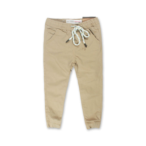 MINOTI Light Grey Boys Cotton Pant