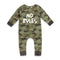 Babaluno No Rules Camouflage Green Boys Cotton Terry Body Suit