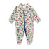 MOTHERCARE Red Stripes All Over Cars Print 3 Piece Body Suit