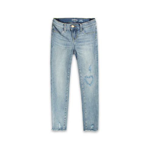 OLDNAVY Heart Sand Washed Blue Girls Denim Jeans