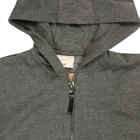 PALOMINO Grey Boys Cotton Fleece Hoodie