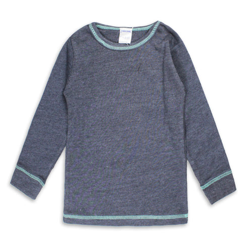PASCAREL Blue Boys Cotton 2 Piece Set (Thermal wear)