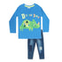 PEPCO Dino Blue Boys Cotton 2 Piece Set