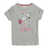 PEPCO Girls Print Grey Premium Cotton Tshirt 2 Piece Set