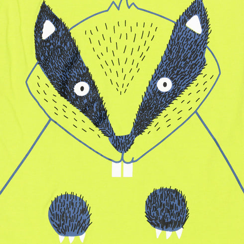 PEPPERTS Beaver Green Boys Cotton Tank Top