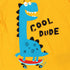 PEPPERTS Cool Dude Yellow Boys Cotton Tank Top