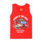PEPPERTS Fire Dept Red Boys Cotton Tank Top