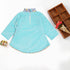 PINKY Butterfly Blue Girls Cotton Dress 2 piece Set