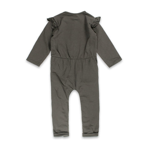 PRENATAL Grey Girls Cotton Terry Girls Body Suit