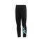 REEBOK Blue Logo Black Girls Polyester Legging