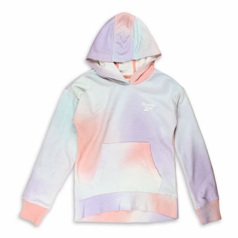 REEBOK Multi Color Girls Cotton Terry Hoodie