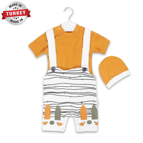 ROSA BABY Yellow Boys Cotton 3 Piece Sets