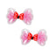 Red Butterfly Bow Hair Clip