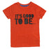Mother Care Rubber Print Orange Boys Cotton 2 Piece Set