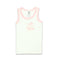 SATEX Bear Ship White Girls Cotton Tank Top
