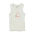 SATEX Ship White Unisex Cotton Tank Top