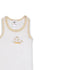 SATEX Unicorn Rabbit White Unisex Cotton Tank Top