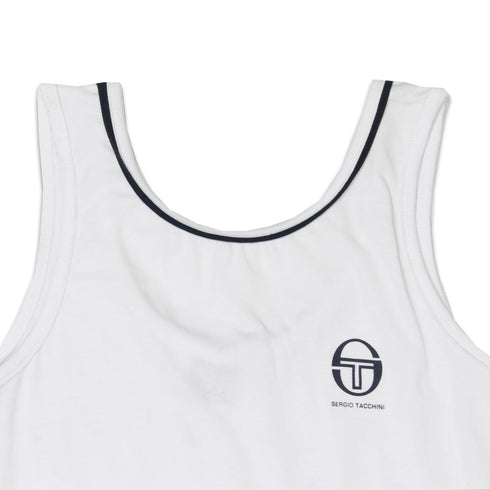 SERGIO TACCHINI White Girls Premium Cotton Sport Tennis Dress