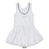 SERGIO TACCHINI White Girls Premium Cotton Sport Tennis Dress
