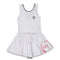 SERGIO TACCHINI White Girls Premium Cotton Sport Tennis Dress