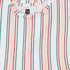TAG Multi Stripes White Girls Cotton Dress