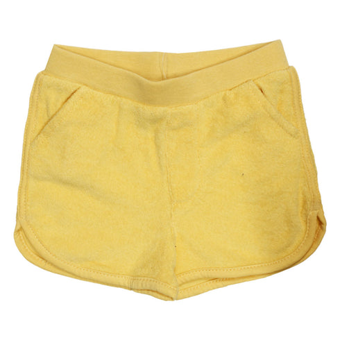TAPE A LOEIL Yellow Unisex Towel Terry Short