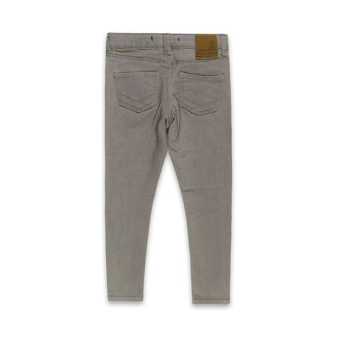 TERRE DE MARINS Grey Boys Cotton Pants