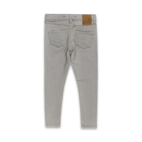 TERRE DE MARINS Light Grey Boys Cotton Pants