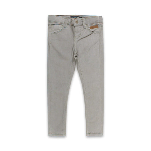 TERRE DE MARINS Light Grey Boys Cotton Pants