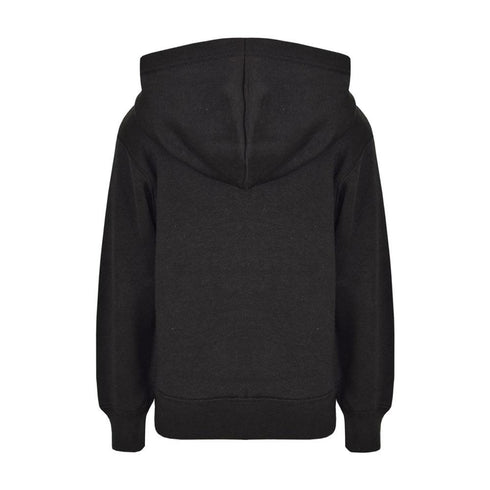 TIMBERLAND Side Pocket Black Boys Cotton Fleece Hoodie