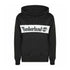 TIMBERLAND Side Pocket Black Boys Cotton Fleece Hoodie