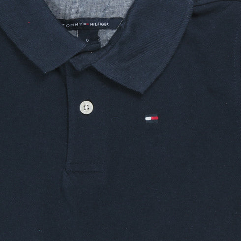 TOMMY HILFIGER Blue Boys Cotton Terry Polo