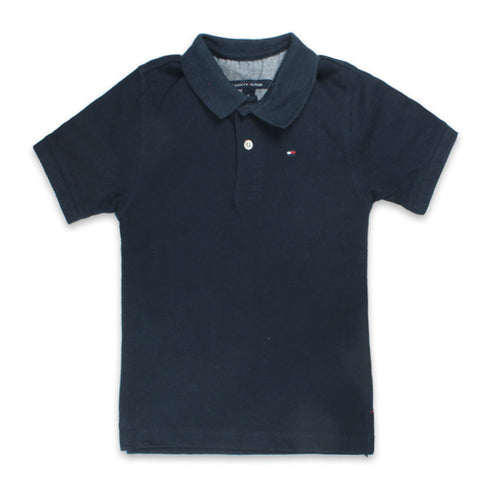 TOMMY HILFIGER Blue Boys Cotton Terry Polo